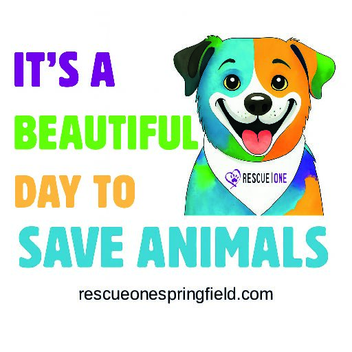 "It's A Beautiful Day to Save Animals" Car Magnet - PRE ORDER ONLY!