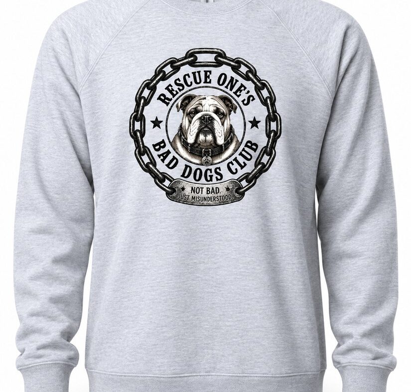 Rescue One Bad Dogs Club Crewneck Sweatshirt - PRE ORDER ONLY!